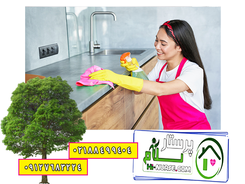 اعزام خدمتکار برای 2 روز در هفته